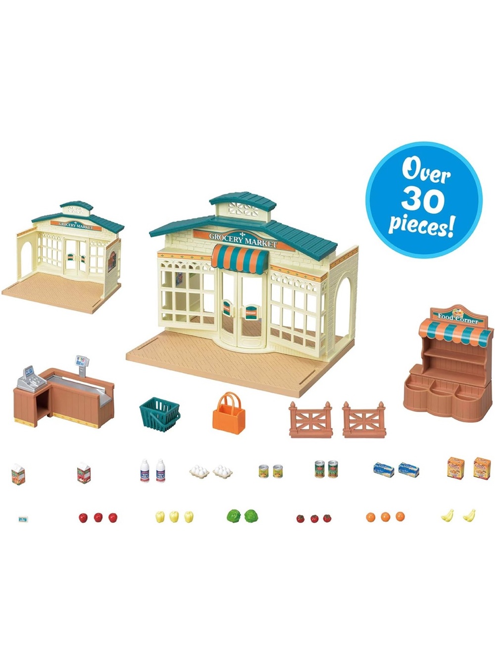 New in Box- Calico Critters Grocery Market Playset - Picture 5 of 7